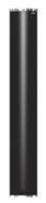 Rankšluosčių džiovintuvas Velvet 1030 juodas (su LED)
